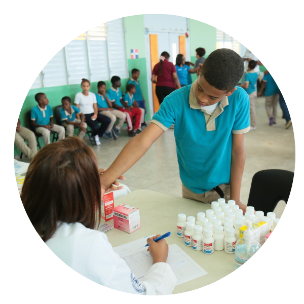 beneficiados con servicios de salud
